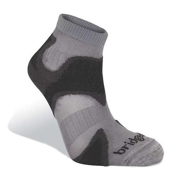 Ponožky Bridgedale CoolFusion Speed Demon Velikost: S (3-5,5), Barva: Gunmetal / Black