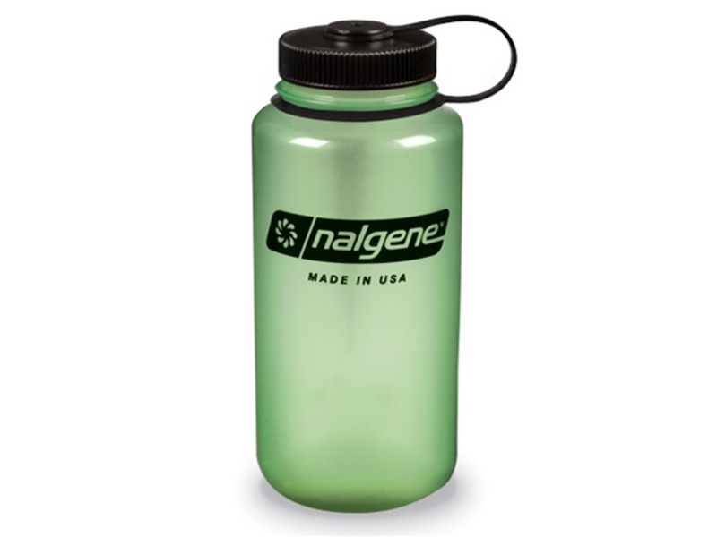 Láhev Nalgene Wide Mouth Glow Green 1L