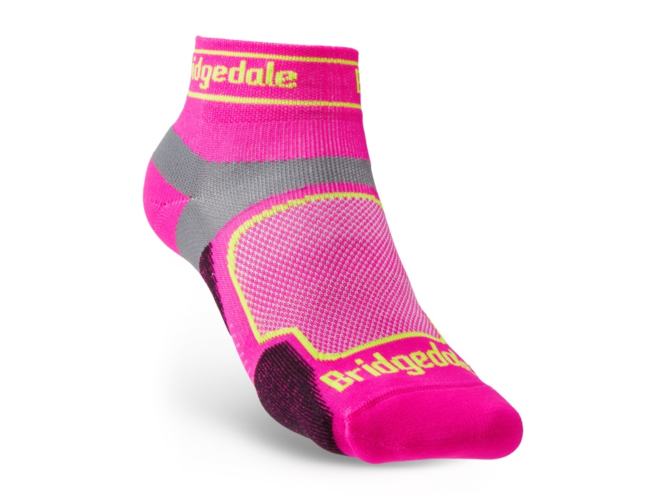 Bridgedale Trail Run UL T2 CS Low Women's pink/305 S ponožky