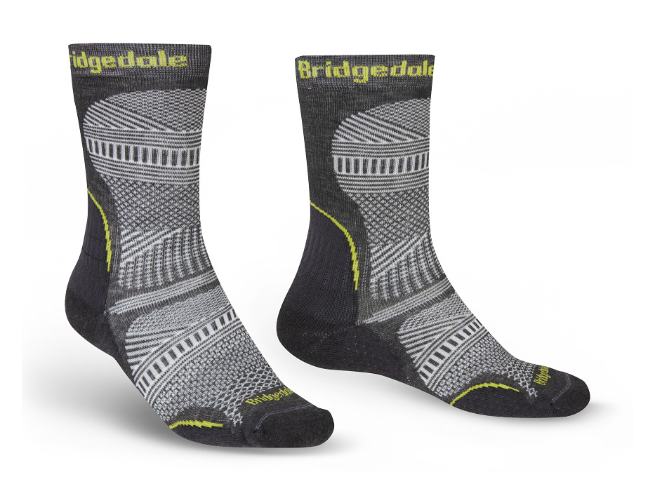 Bridgedale Hike UL T2 CP Boot graphite/841 S ponožky