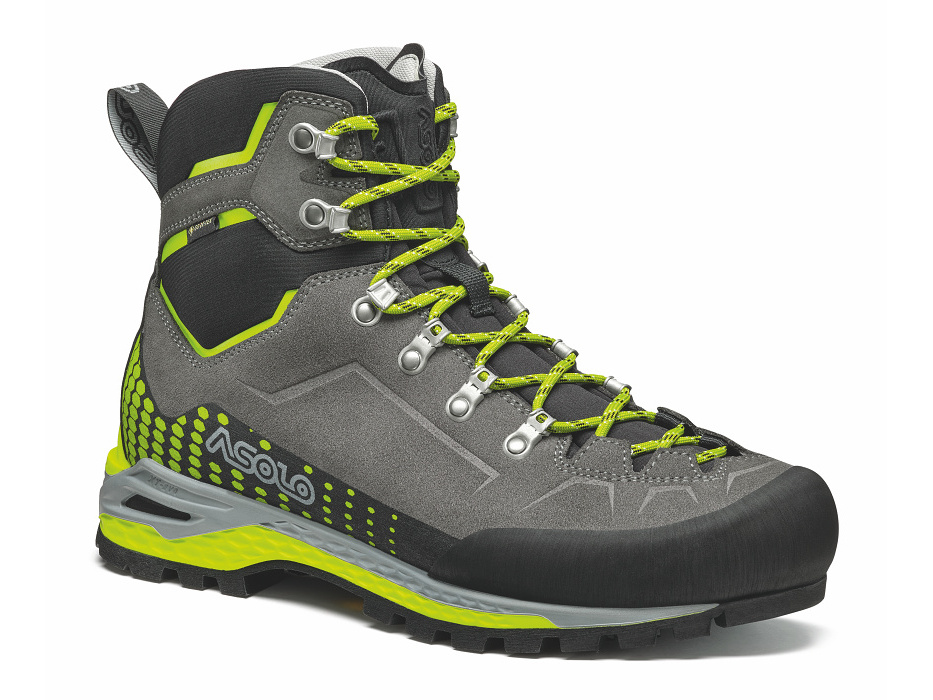 Asolo Freney EVO Lth GV MM graphite/green lime/A627 9 obuv