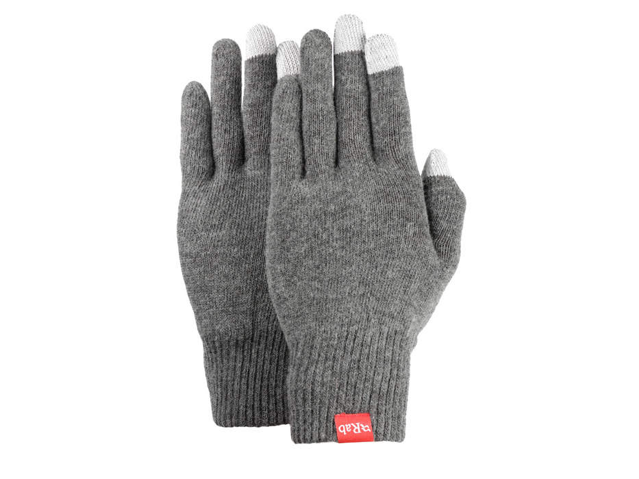 Rab Primaloft Glove charcoal/CH M rukavice