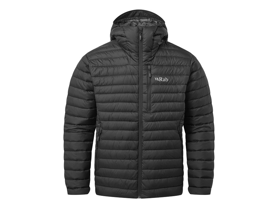 Rab Microlight Alpine Jacket black/BL XL bunda