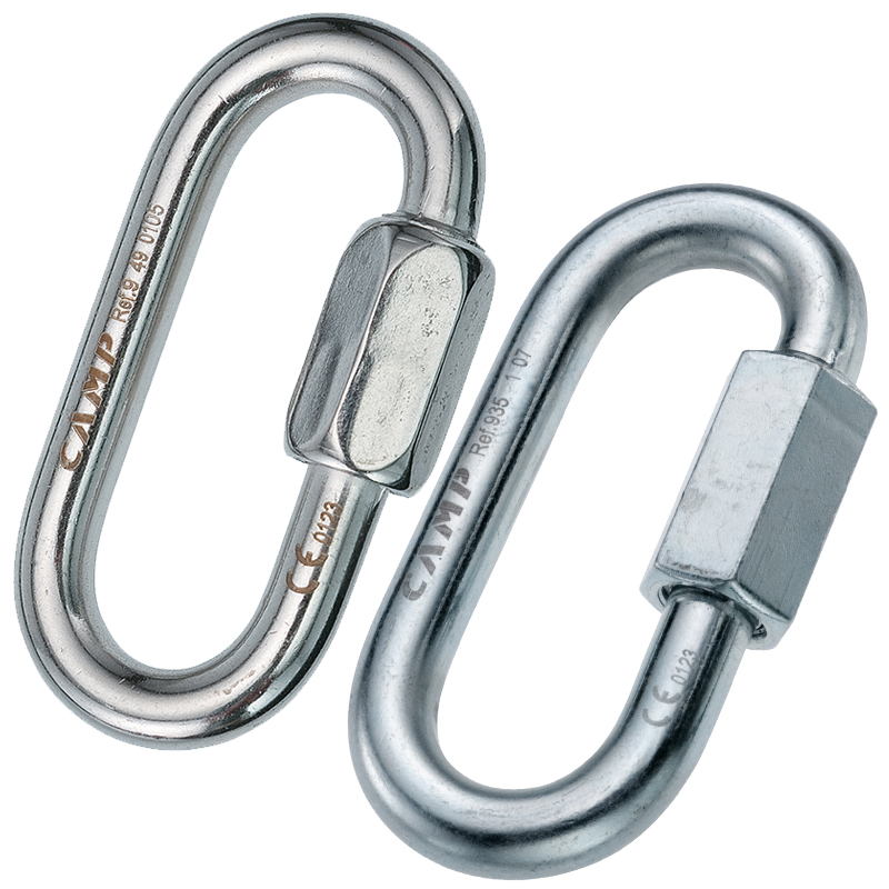 Mailona Camp Oval Quick Link 10mm Zinc Plated Steel