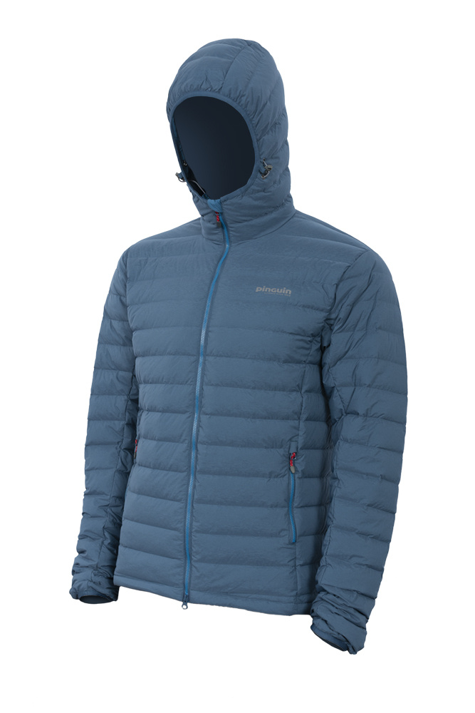 Péřová Bunda Pinguin Summit Men Jacket Blue vel. S