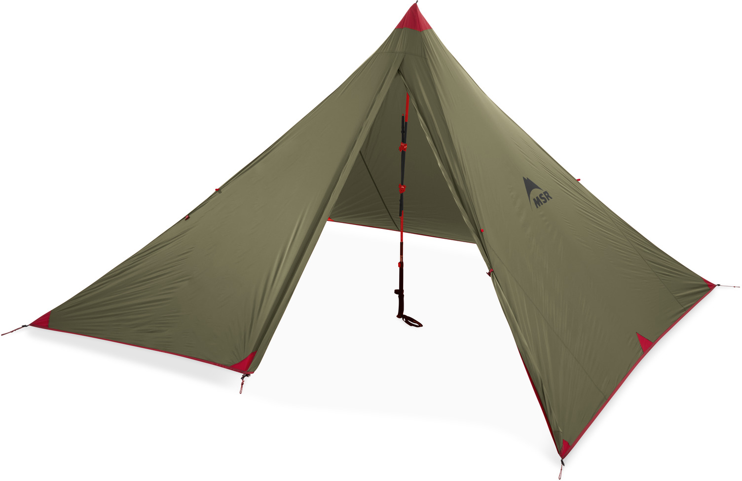 Přístřešek MSR FRONT RANGE ULTRALIGHT TARP SHELTER 4 zelený