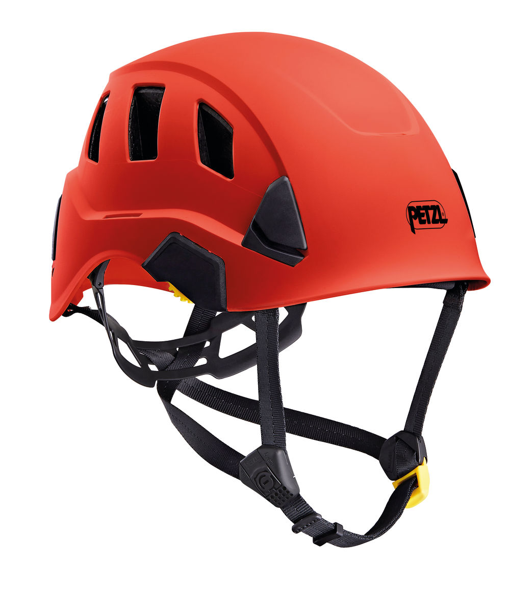 Petzl STRATO VENT červená prac.přilba