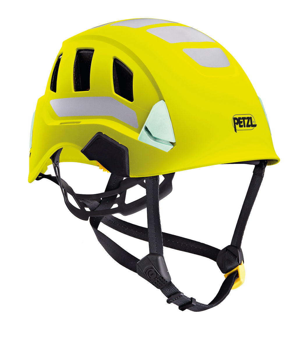 Petzl STRATO VENT HI-VIZ jasně žlutá prac.přilba