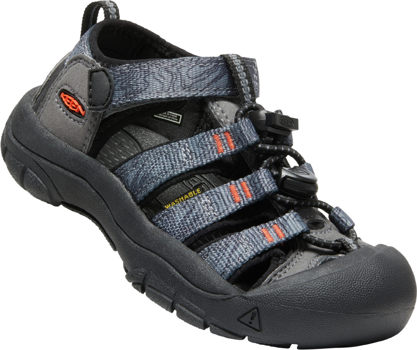 Sandály Keen NEWPORT H2 CHILDREN steel grey/black US 11