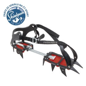 Mačky Rock Empire R.E. Crampons červená 005 one-size