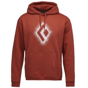 Mikina Black Diamond M CHALKED UP 2.0 PO HOODY Burnt Sienna M