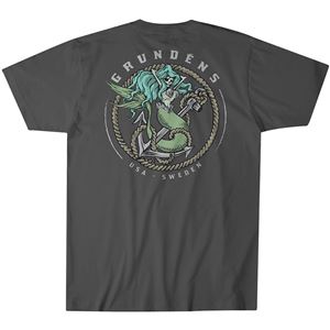 Mermaid SS T-Shirt - Iron Grey vel. XXL