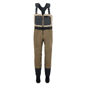 Men's Boundary Zip Stockingfoot Wader - Stone/Otter vel. LG (9-11)