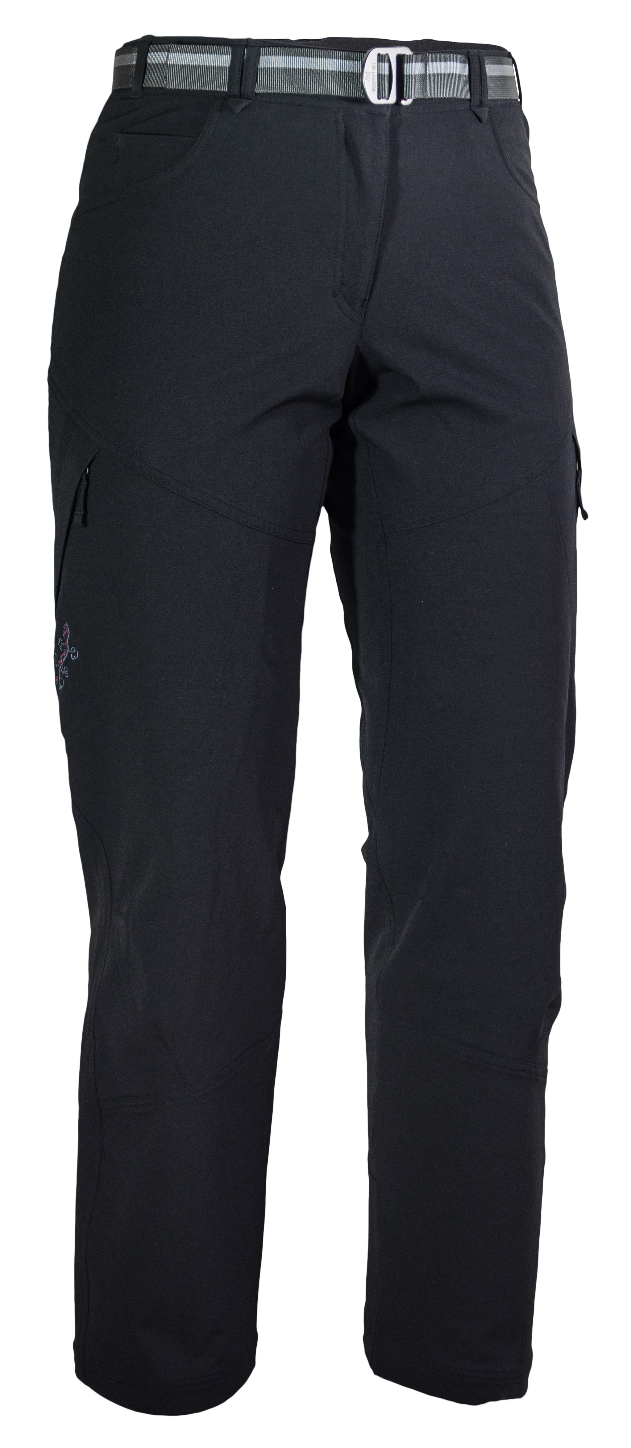 Dámské kalhoty Warmpeace Torpa II neukončená délka Barva: Black, Velikost: M