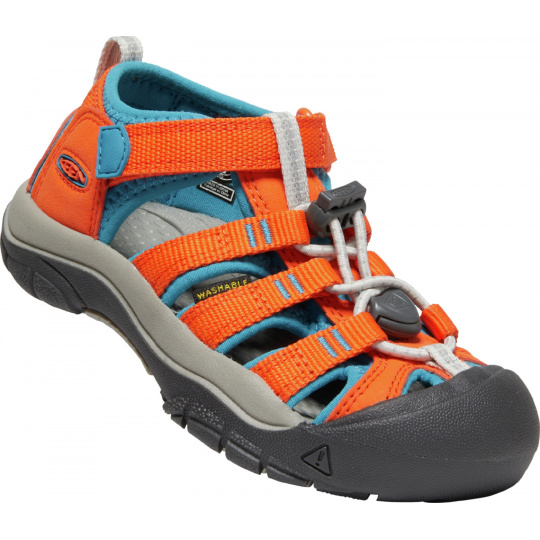 Sandály Keen NEWPORT H2 CHILDREN safety orange/fjord blue