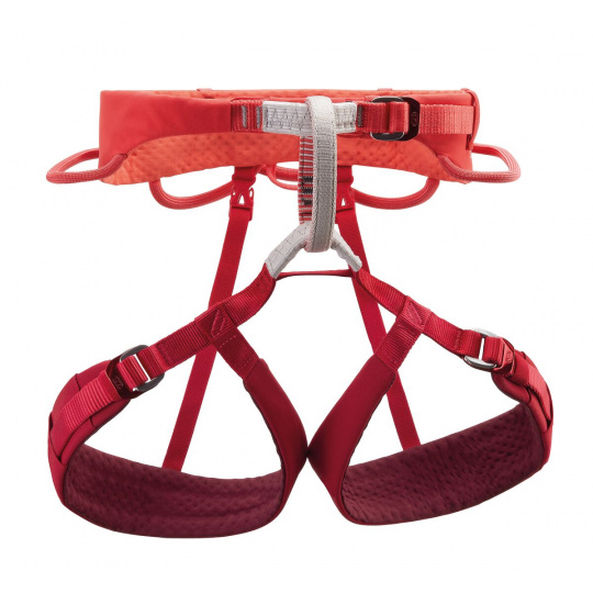 Petzl LUNA M CORAL RED dámský sedací úvazek červený