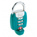 Go Travel zámek TSA Twist ´N´ Set Lock green