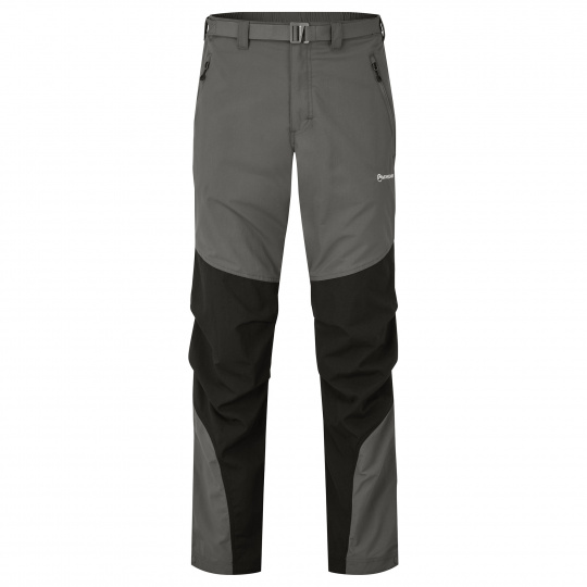 Montane TERRA PANTS-REG LEG-GRAPHITE-XL pánské kalhoty šedé