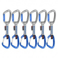 Expreska komplet Mammut Crag Keylock Wire 10 cm Indicator 6-Pack Quickdraws