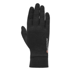 Montane FEM DART LINER GLOVE-BLACK-S dámské prstové rukavice černé