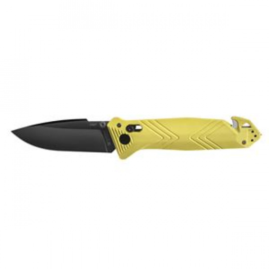 CAC ARMY KNIFE PA6 FV FLUORESCENT YELLOW HANDLE