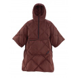 Thermarest HONCHO PONCHO DOWN Burgundy péřové pončo vínové