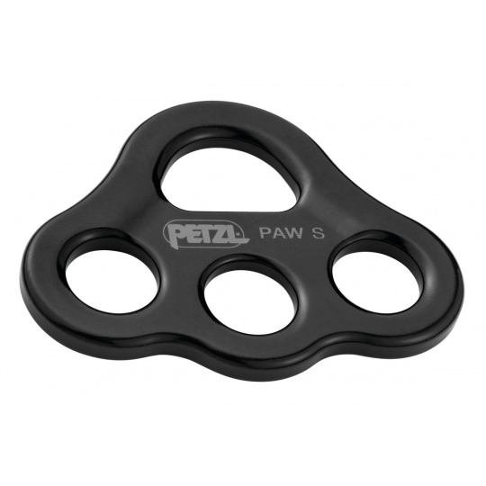 Petzl PAW S kotvící deska malá ČERNÁ