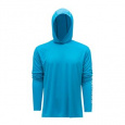 Tough Sun Hoodie - Azure vel. L