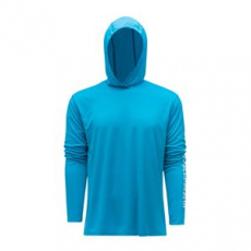 Tough Sun Hoodie - Azure vel. L