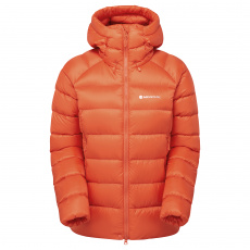 Montane FEM ANTI-FREEZE XT HOODIE-TIGERLILY-UK10/S dámská bunda oranžová