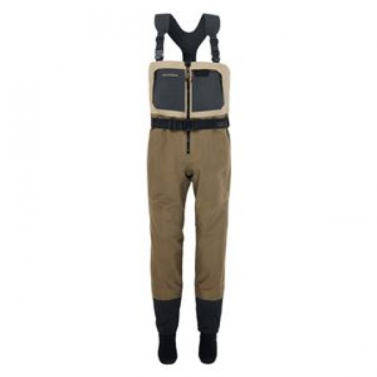 Men's Boundary Zip Stockingfoot Wader - Stone/Otter vel. XL TALL (12-13)