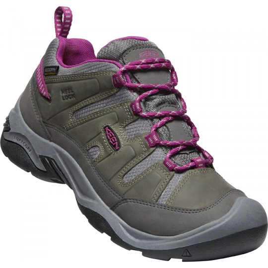 Boty Keen CIRCADIA WP WOMEN steel grey/boysenberry