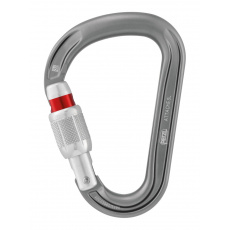 Petzl ATTACHE SCREW LOCK HMS GRAY šroubovací karabina šedá