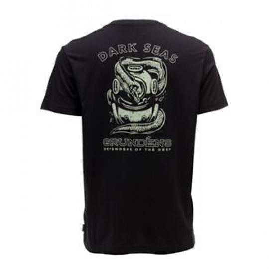 Dark Seas X Grundens Luminate  SS T-Shirt - Black vel. XL