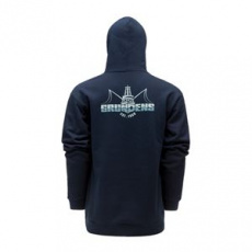 Logo Boat Hoodie - Dark Navy vel. XXL