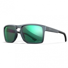 WILEY X FOUNDER,  Captivate Polarized Green Mirror - Matte Graphite