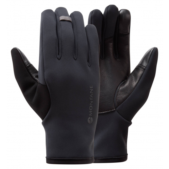 Montane WINDJAMMER LITE GLOVE-BLACK-M pánské rukavice černé