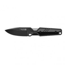 MONOBLOC KNIFE IMPACT 127 BLACK PVD G10 BLACK