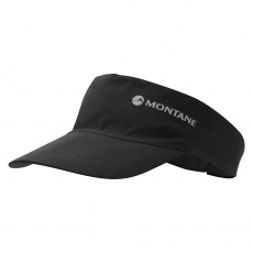 Montane TRAIL LITE VISOR-BLACK-ONE SIZE unisex kšilt černý