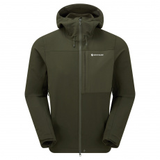 Montane TENACITY XT HOODIE-OAK GREEN-XL pánská bunda zelená