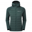 Montane FEM COMPOSITE HOODIE-DEEP FOREST-UK12/M dámská bunda tmavě zelená