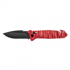 CAC S200 FRENCH ARMY KNIFE TEXTURED G10 RED HANDLE