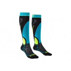 Bridgedale Ski Junior Racer black/fluro yellow/076