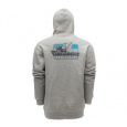 Displacement DWR Hoodie Commercial Boat - Athletic Heather vel. L