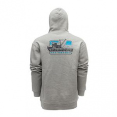 Displacement DWR Hoodie Commercial Boat - Athletic Heather vel. L