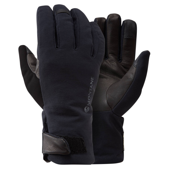 Montane FEM DUALITY GLOVE-BLACK-S dámské rukavice černé