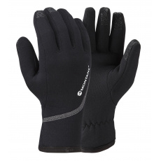 Montane FEM POWER STRETCH PRO GLOVE-BLACK-S dámské rukavice černé