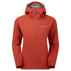 Montane FEM PHASE NANO JACKET-SAFFRON RED-UK12/M dámská bunda červená