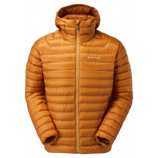 Montane ANTI-FREEZE HOODIE-FLAME ORANGE-S pánská bunda žlutooranžová