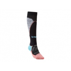 Bridgedale Ski Midweight Women's black/coral/227